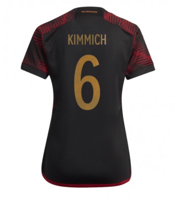 Tyskland Joshua Kimmich #6 Udebanetrøje Dame VM 2022 Kort ærmer
